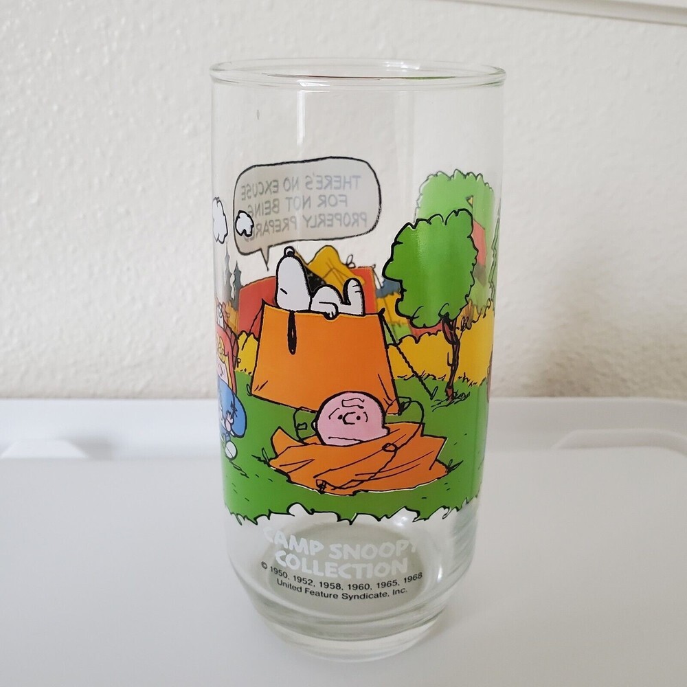 1968 McDonalds‎ Camp Snoopy Juice Glass